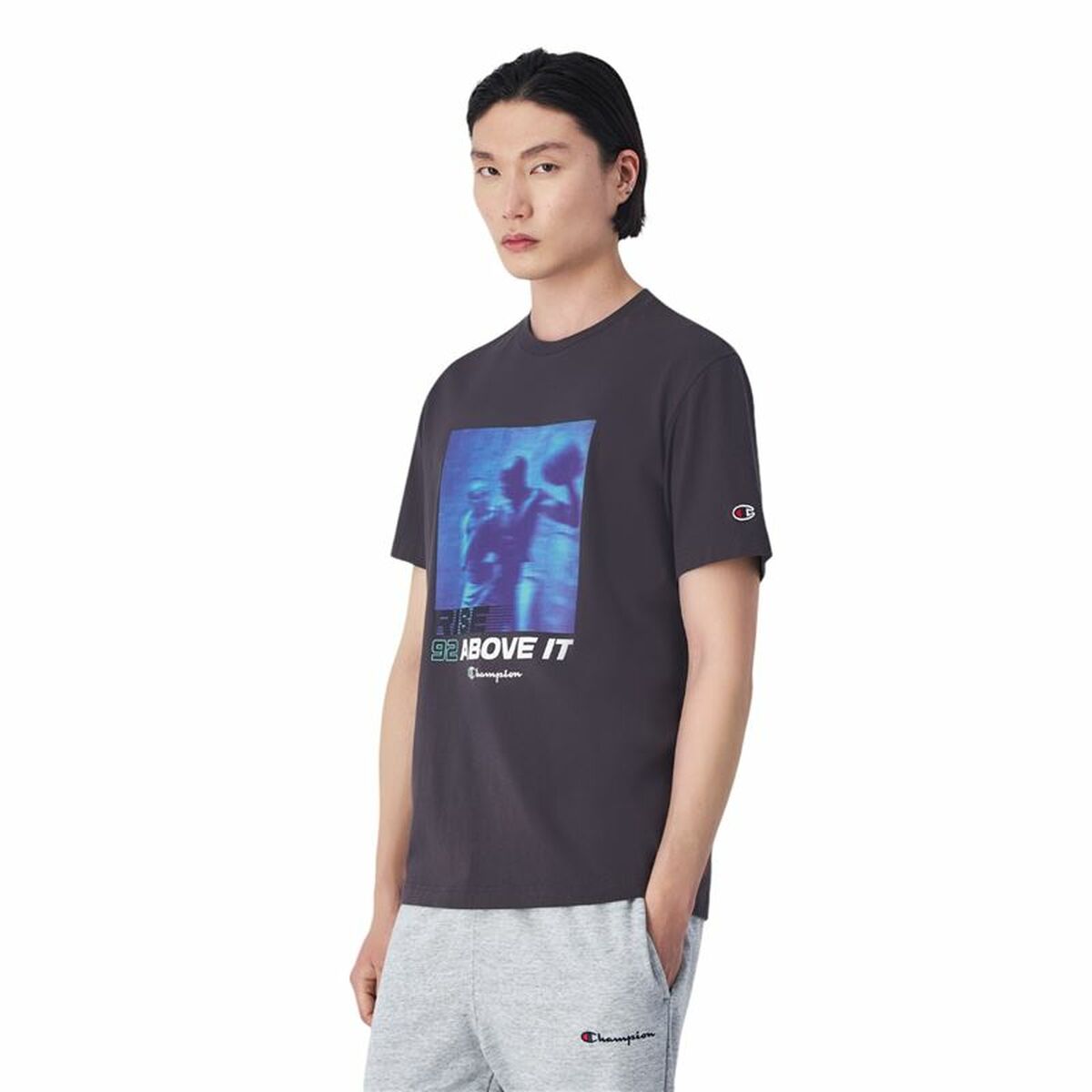 Men’s Short Sleeve T-Shirt Champion-4