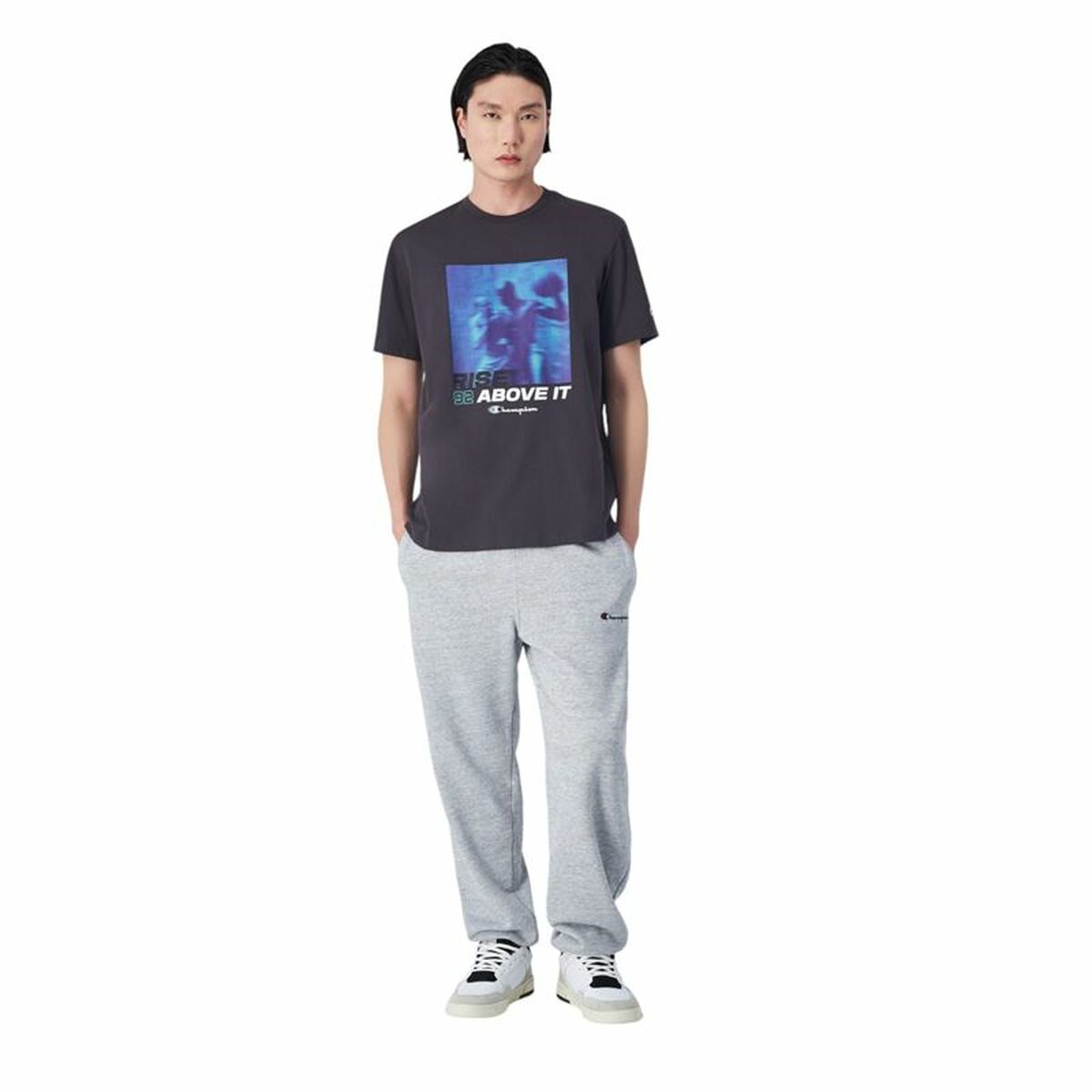 Men’s Short Sleeve T-Shirt Champion-2