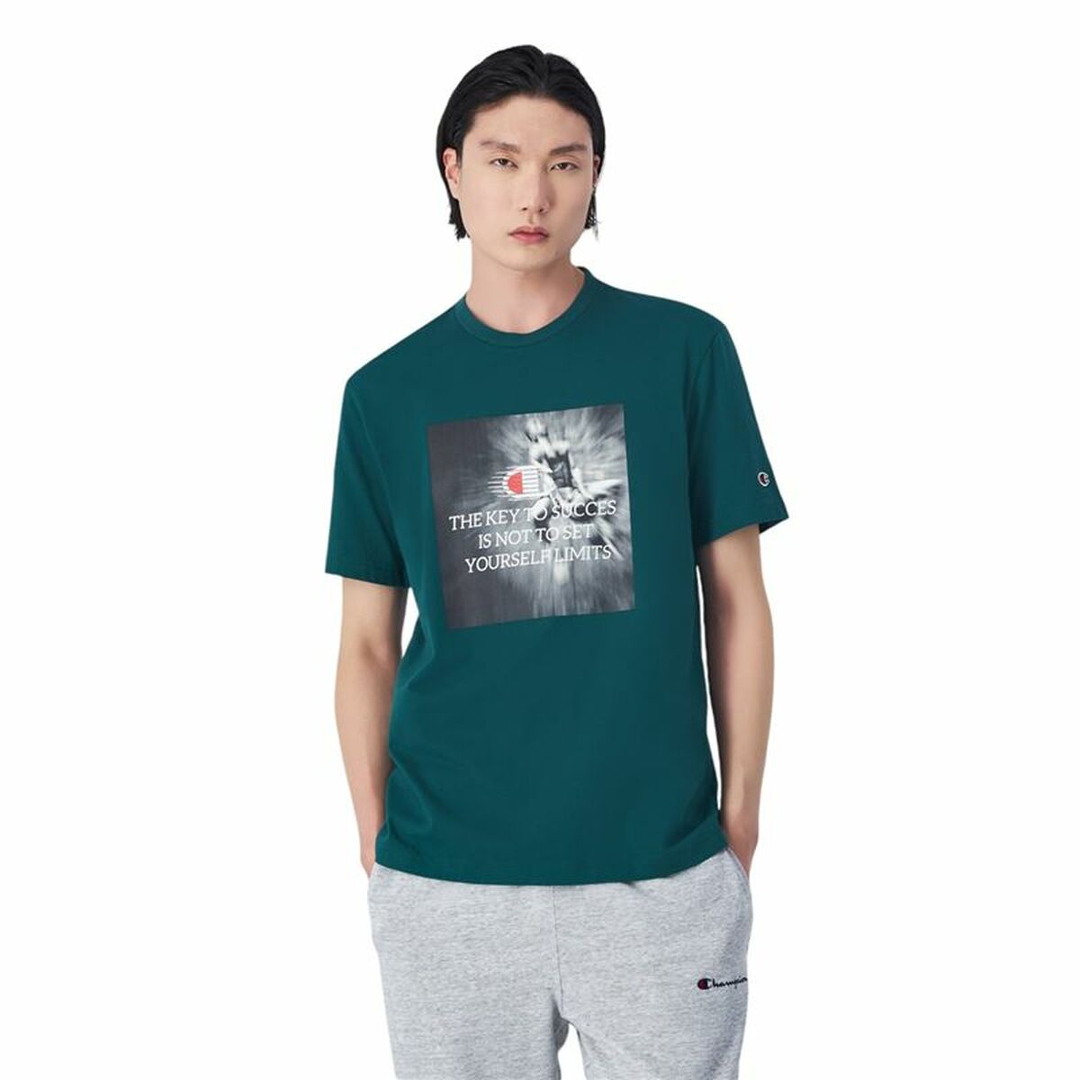 Men’s Short Sleeve T-Shirt Champion-5