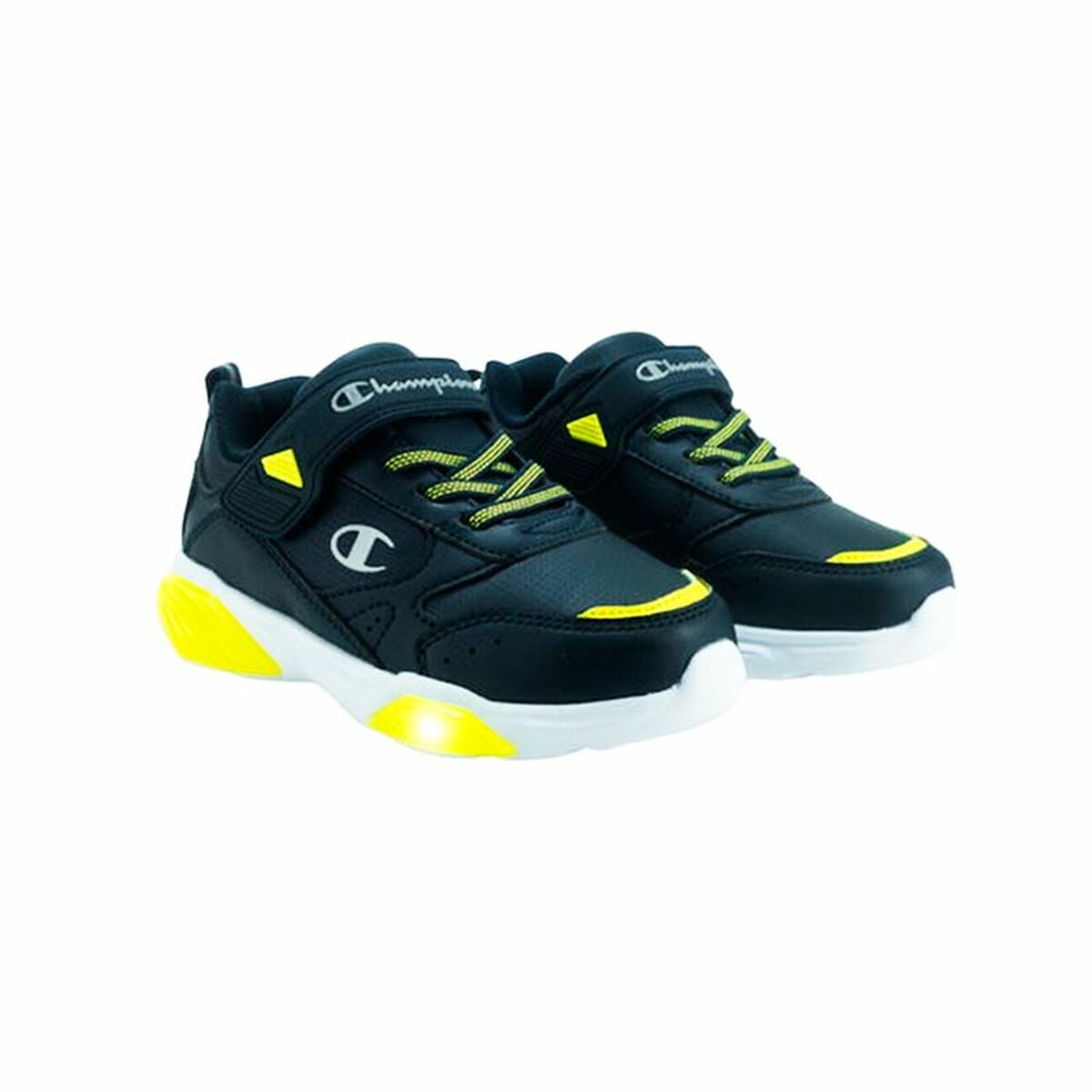 Children’s Casual Trainers Champion Wave Pu B Ps Low Cut Navy Blue-2