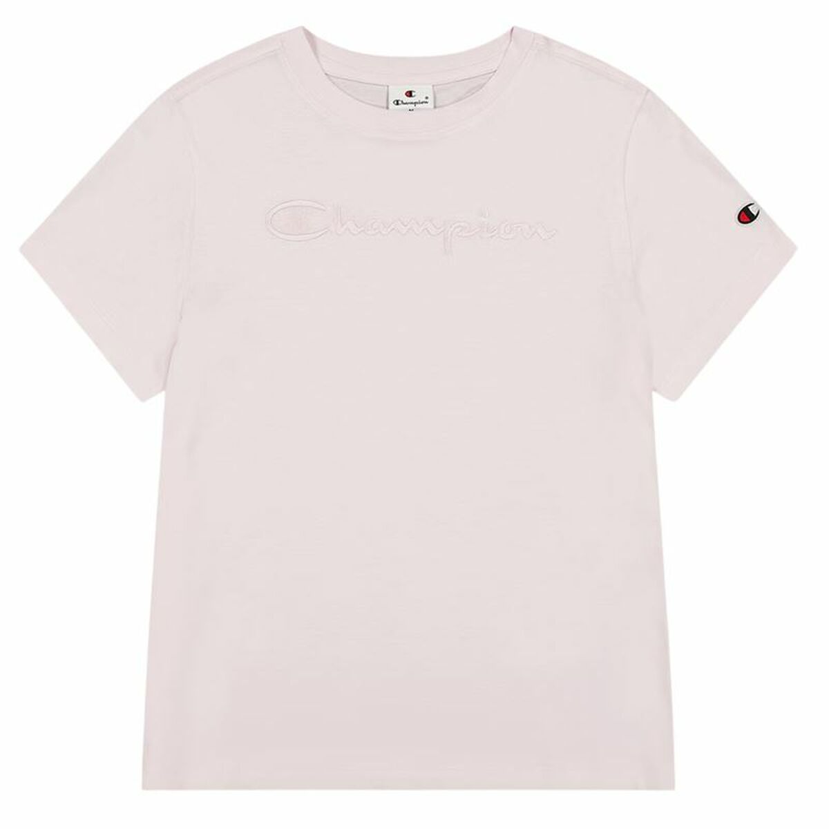Women’s Short Sleeve T-Shirt Champion Crewneck (XS)-0