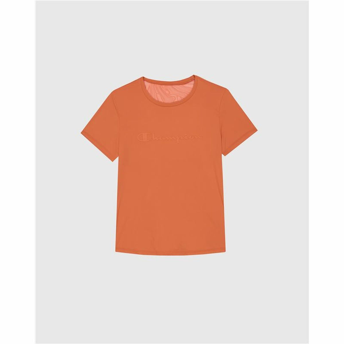 Women’s Short Sleeve T-Shirt Champion SS Orange-5