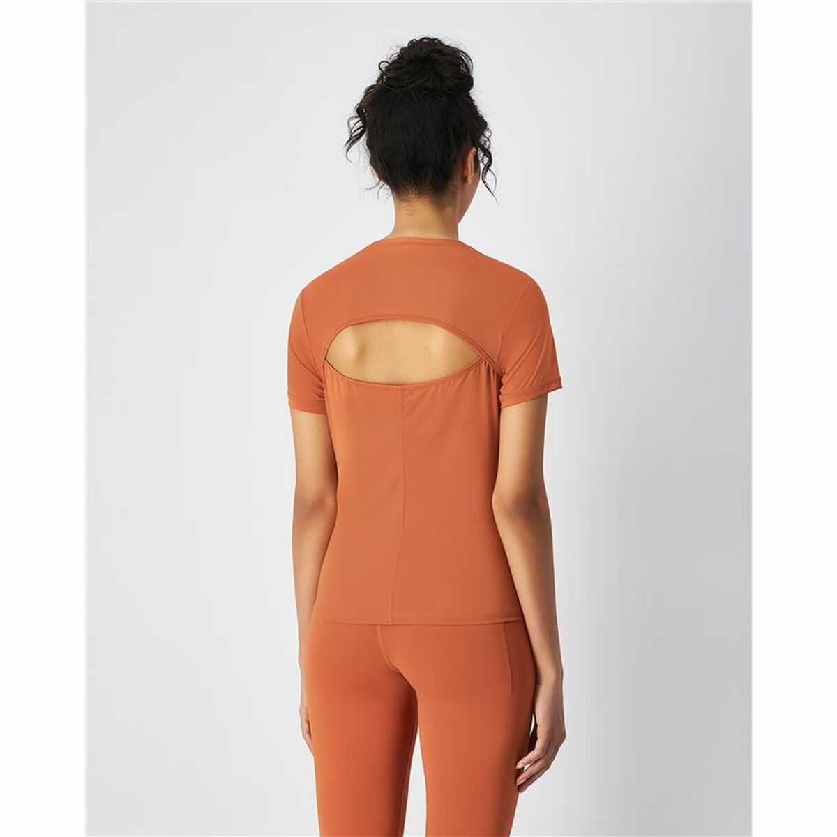 Women’s Short Sleeve T-Shirt Champion SS Orange-3