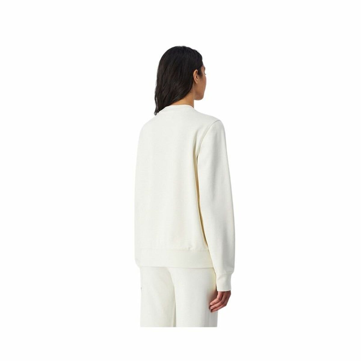 Women’s Sweatshirt without Hood Champion Champion Crewneck White-2