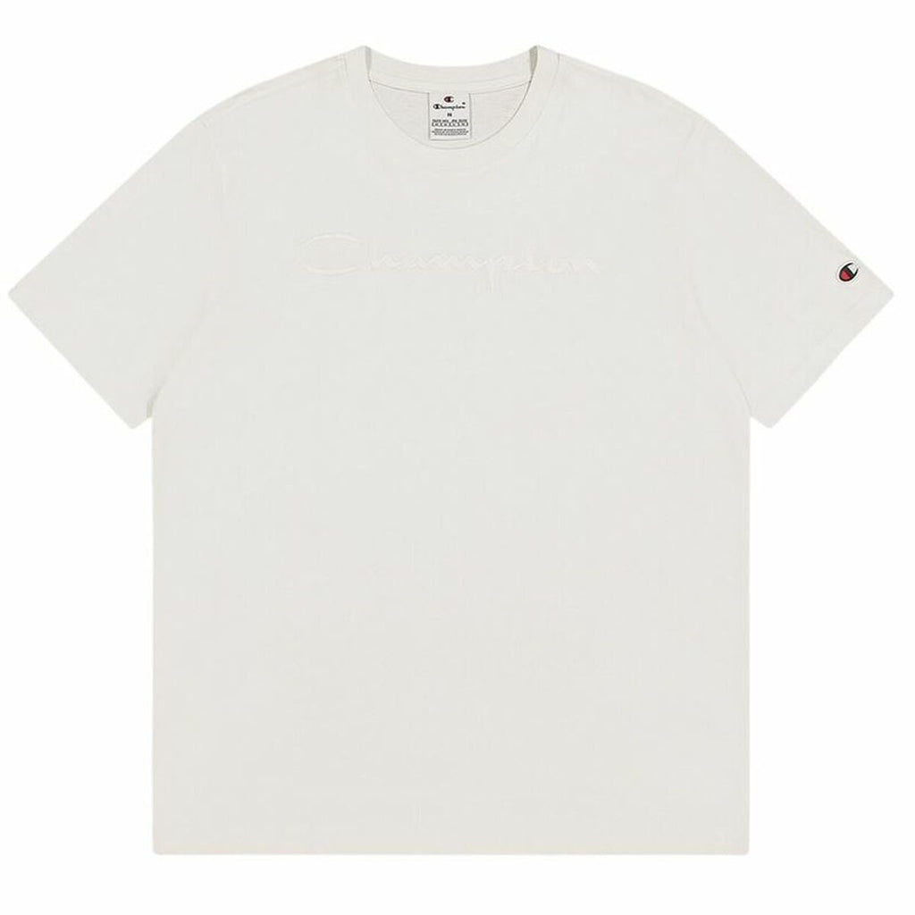 Men’s Short Sleeve T-Shirt Champion Champion SS White-0