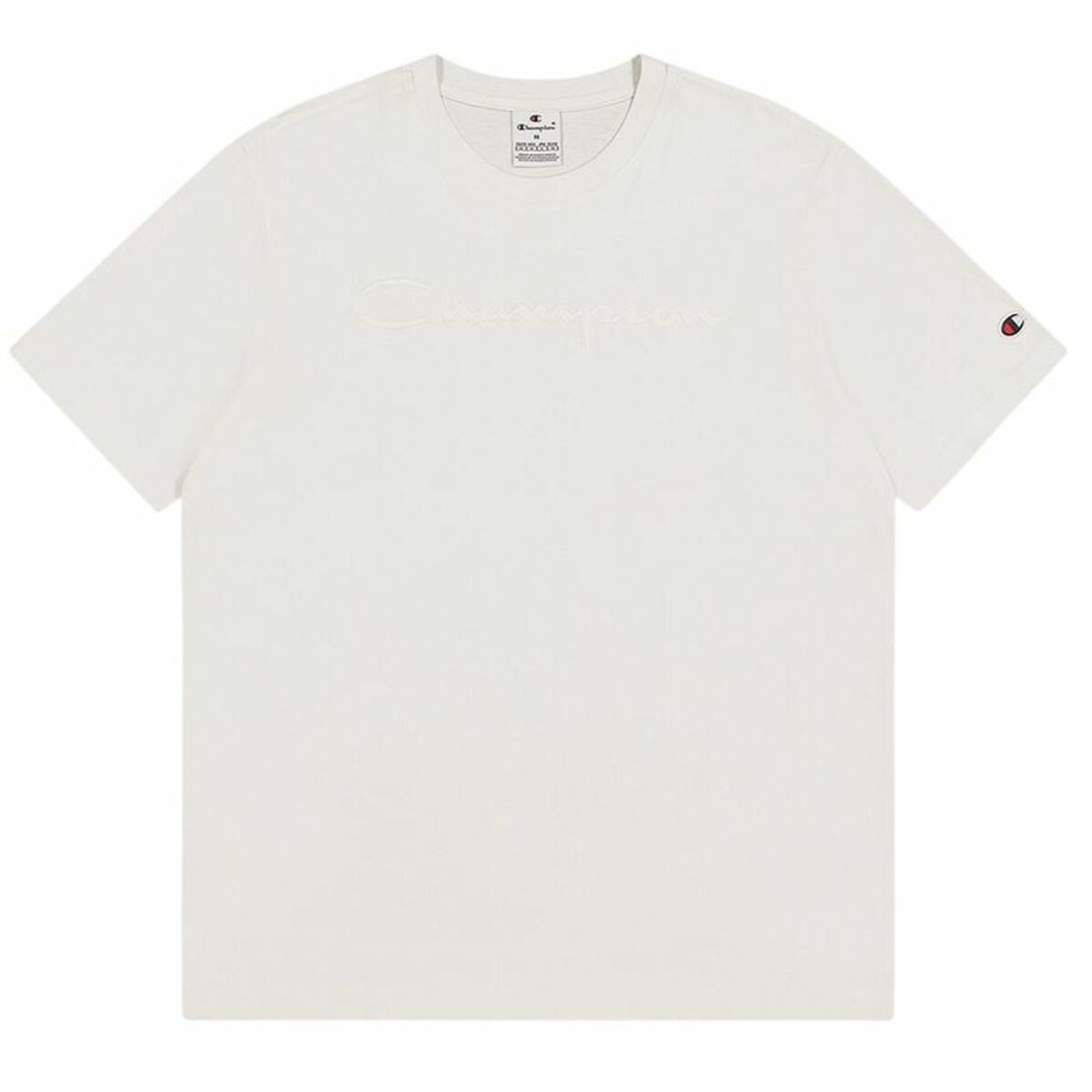 Men’s Short Sleeve T-Shirt Champion Champion SS White-0