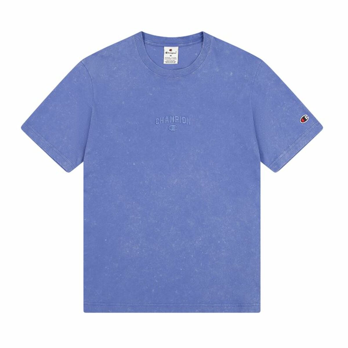 Men’s Short Sleeve T-Shirt Champion Champion SS Svb Blue Indigo-0