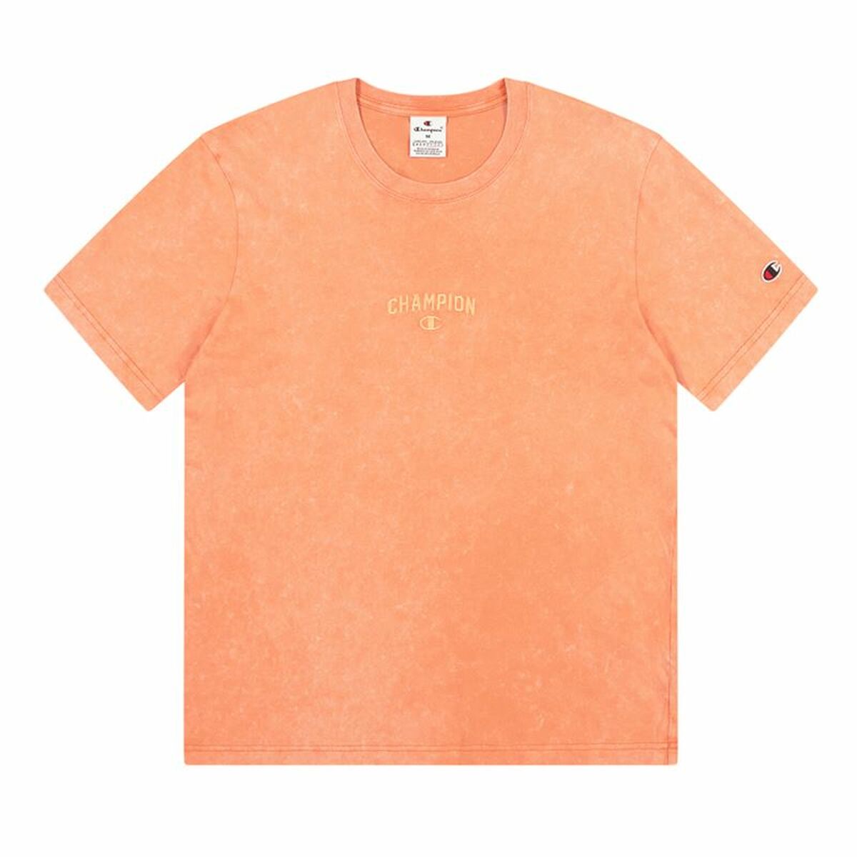 Men’s Short Sleeve T-Shirt Champion SS Orange-0