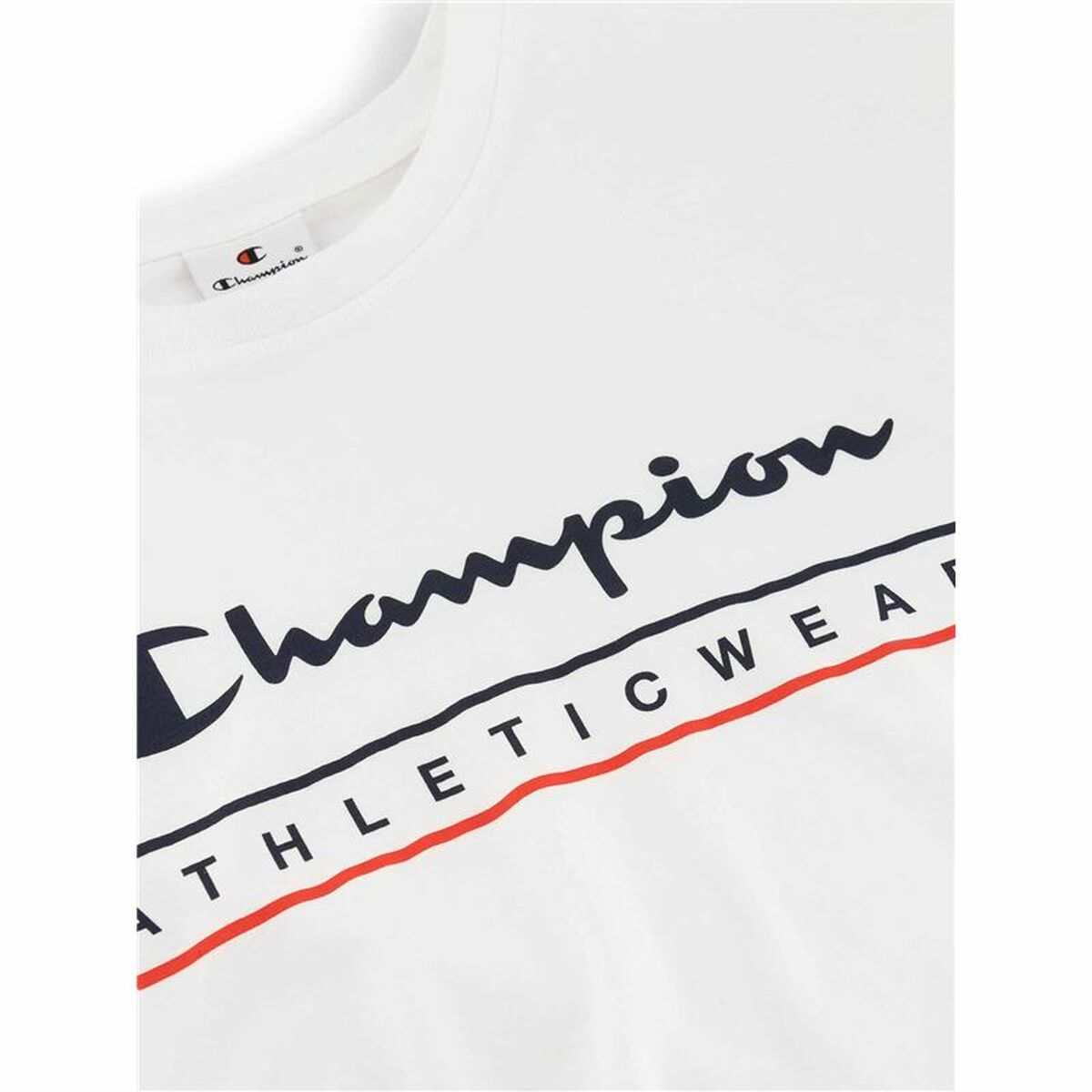 Men’s Short Sleeve T-Shirt Champion Champion SS White-2