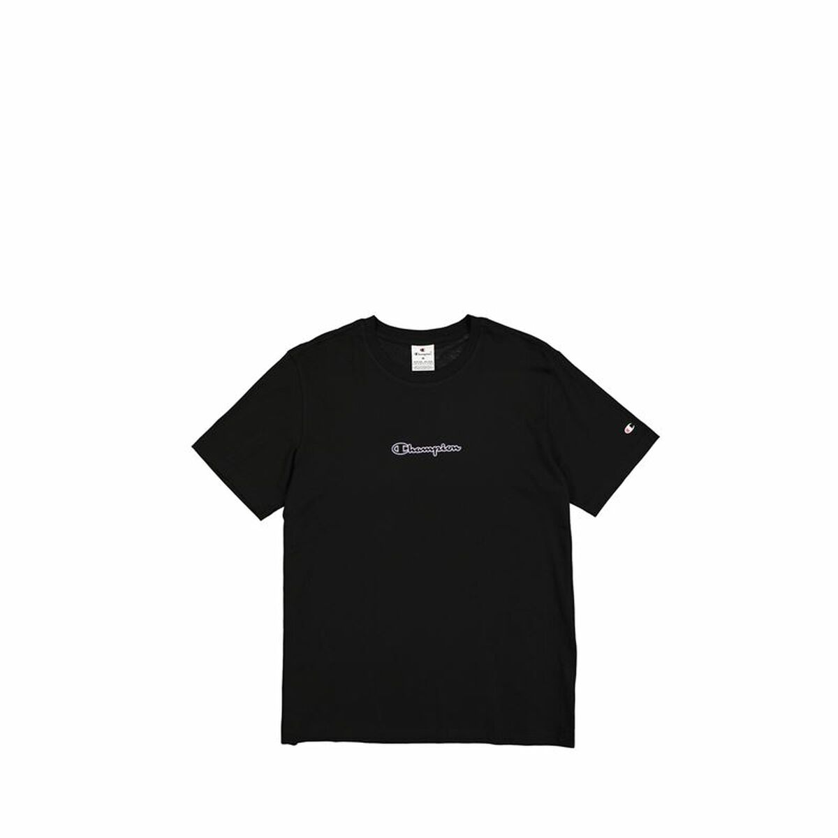 Men’s Short Sleeve T-Shirt Champion Champion SS Black-0