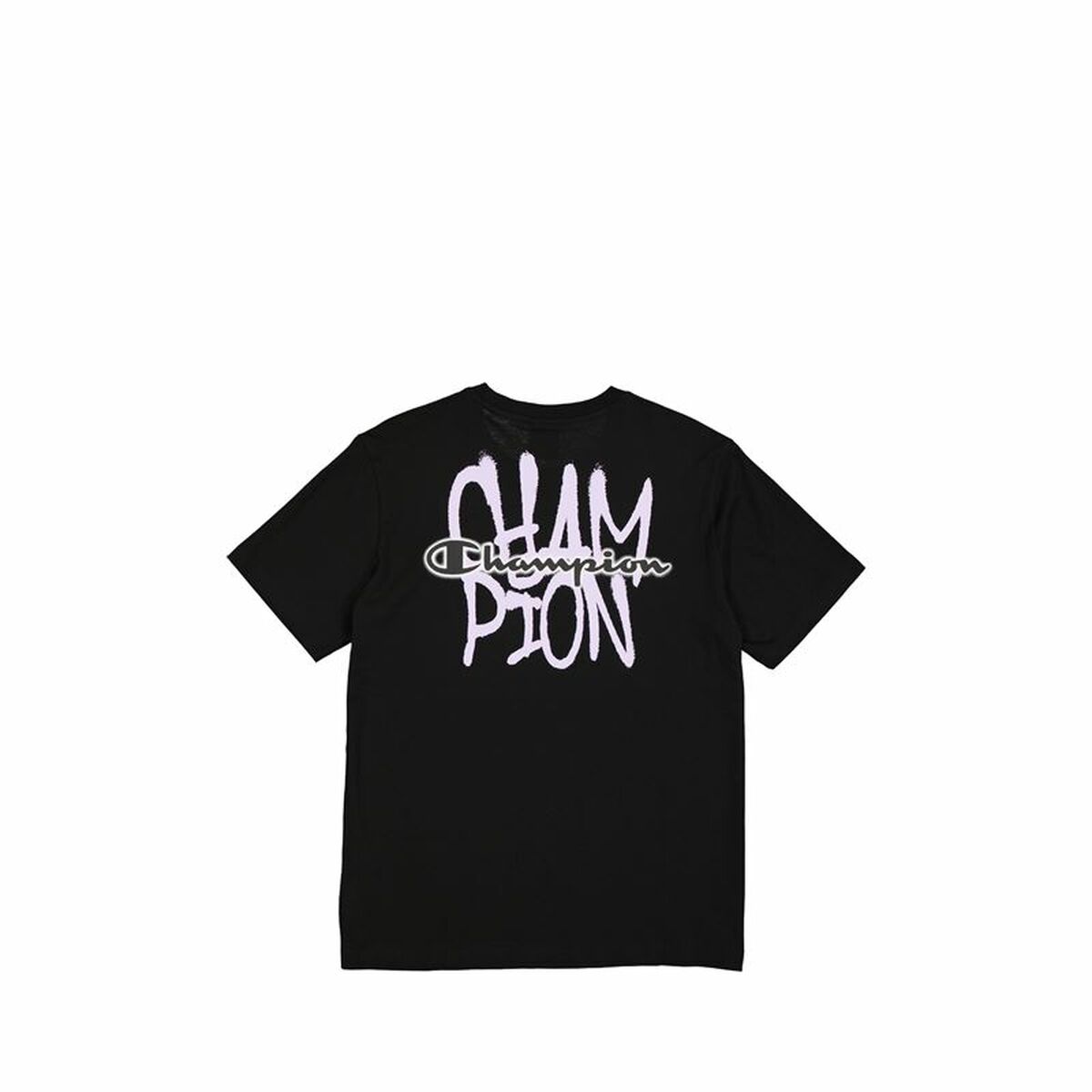 Men’s Short Sleeve T-Shirt Champion Champion SS Black-6