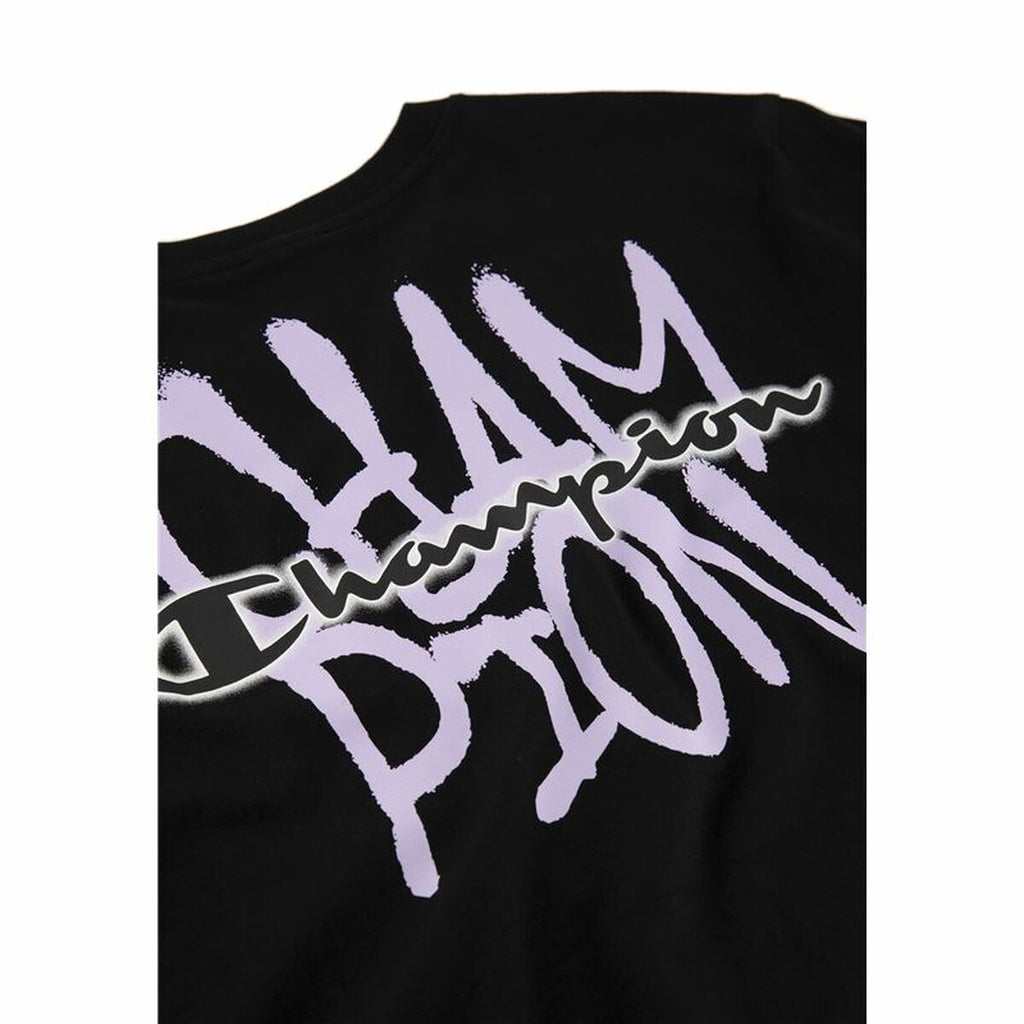Men’s Short Sleeve T-Shirt Champion Champion SS Black-2