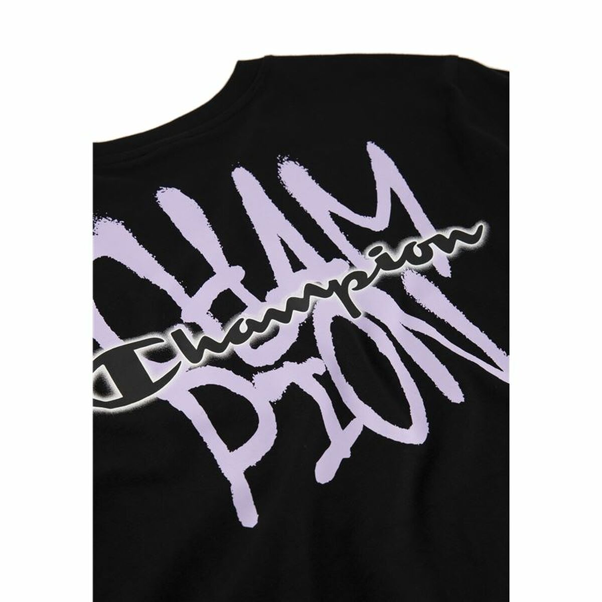 Men’s Short Sleeve T-Shirt Champion Champion SS Black-2