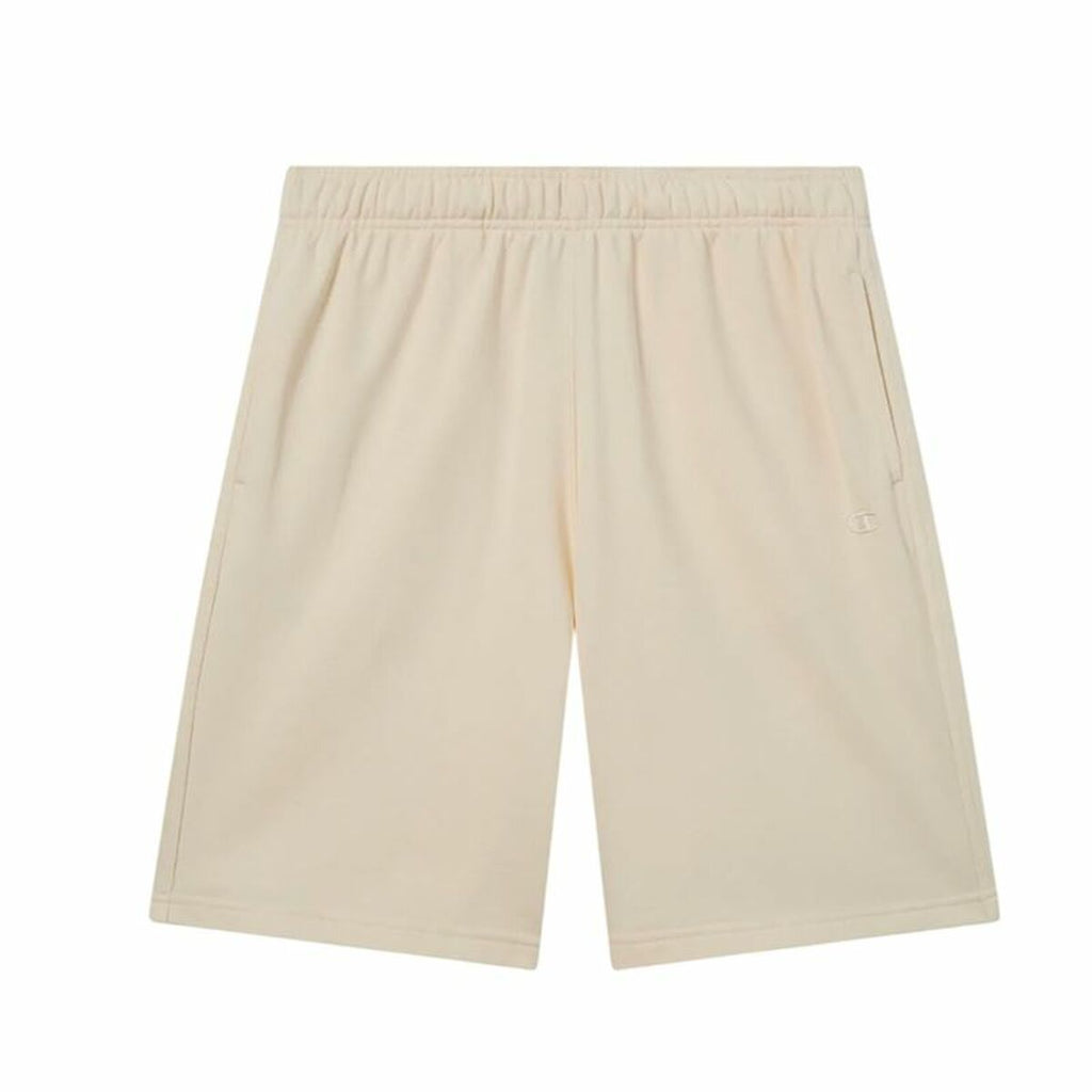Men's Shorts Champion Long White Natural-0