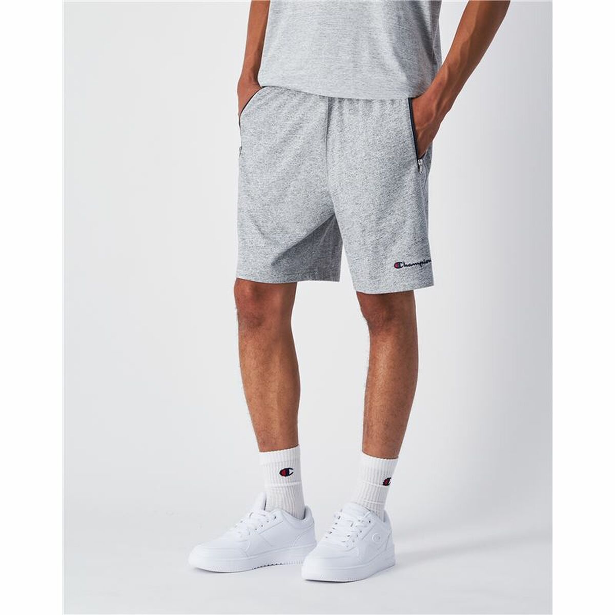 Men's Shorts Champion Grey-4