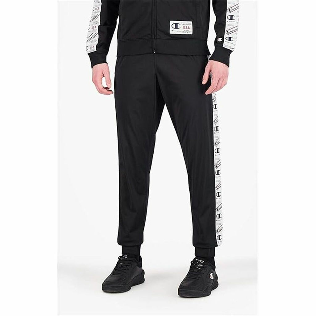 Trousers Champion Rib Cuff Black-3