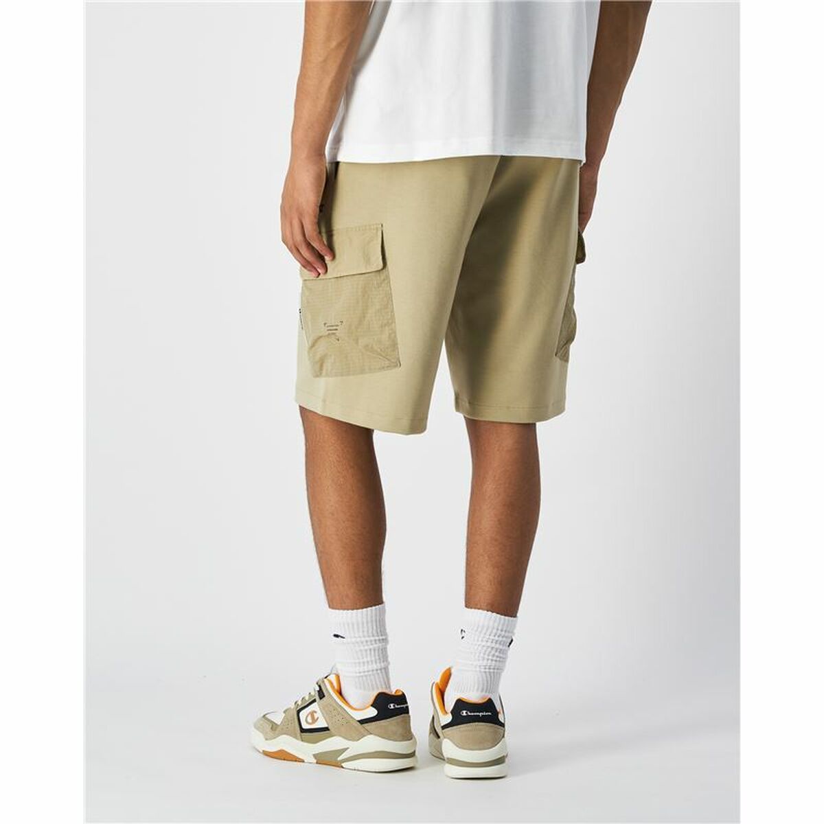 Men's Shorts Champion 220832-MS093 Beige (L)-4