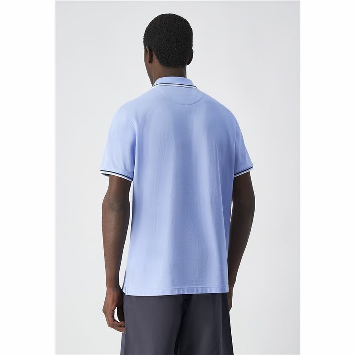 Men’s Short Sleeve Polo Shirt Champion Violet-3