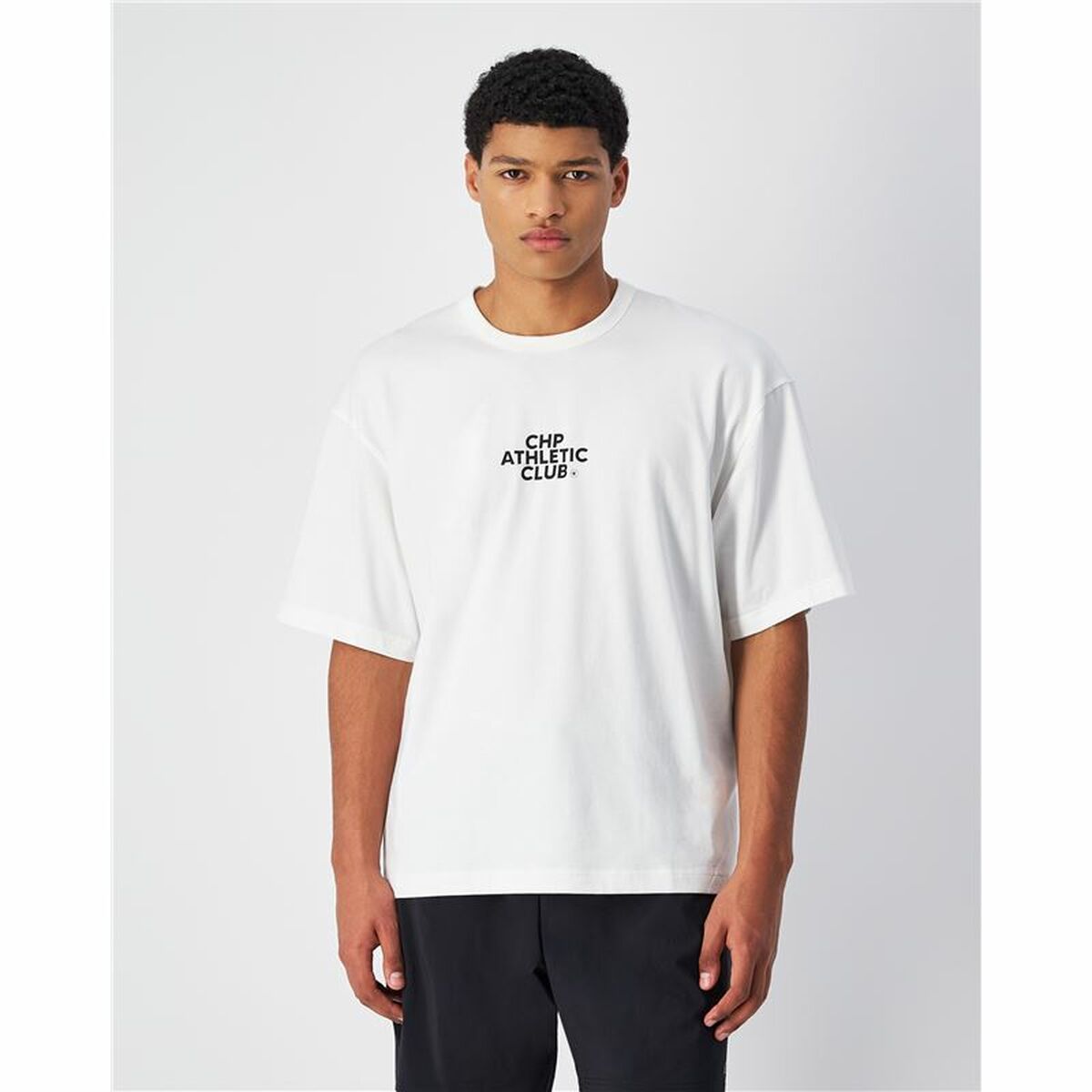 Men’s Short Sleeve T-Shirt Champion SS White-4