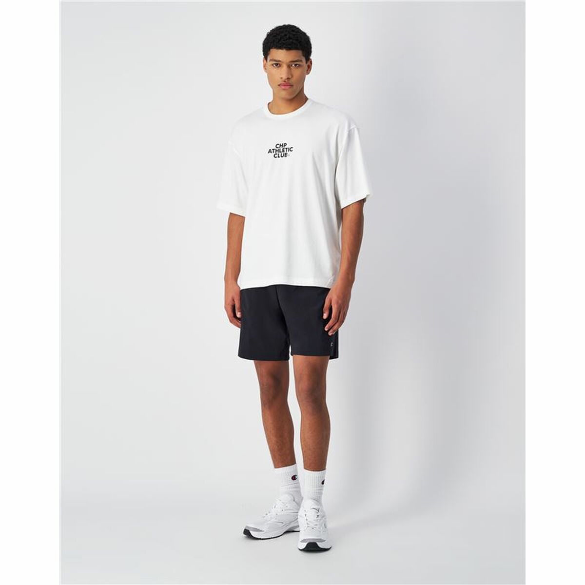 Men’s Short Sleeve T-Shirt Champion SS White-2