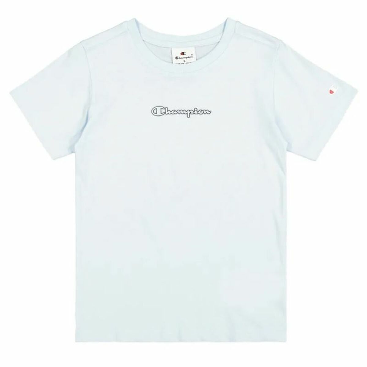 Child's Short Sleeve T-Shirt Champion Blue-0