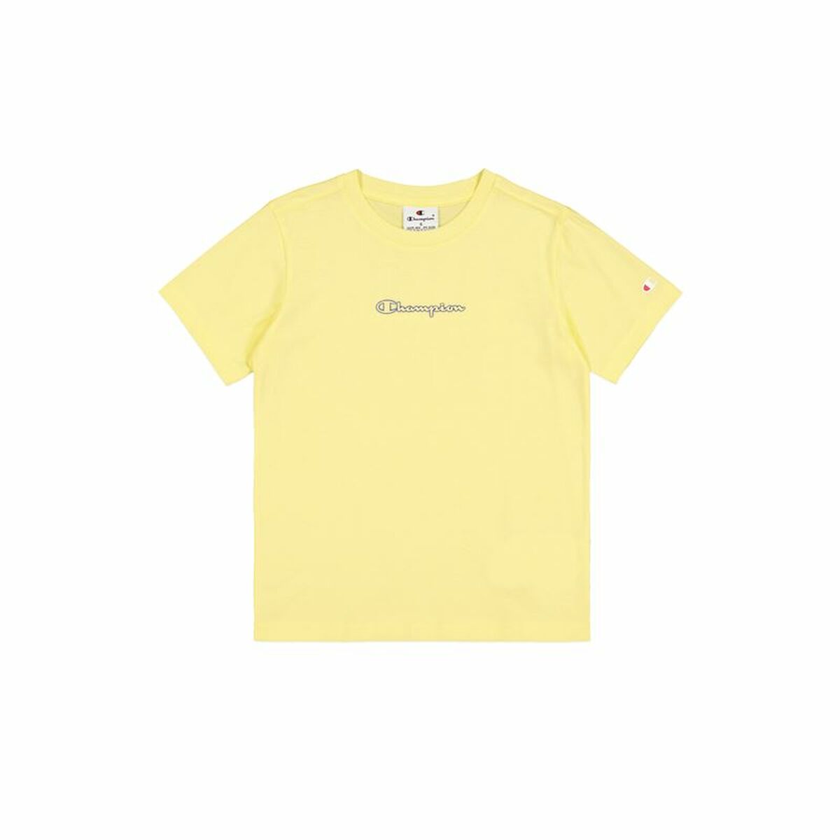 Child's Short Sleeve T-Shirt Champion SS Khaki-0