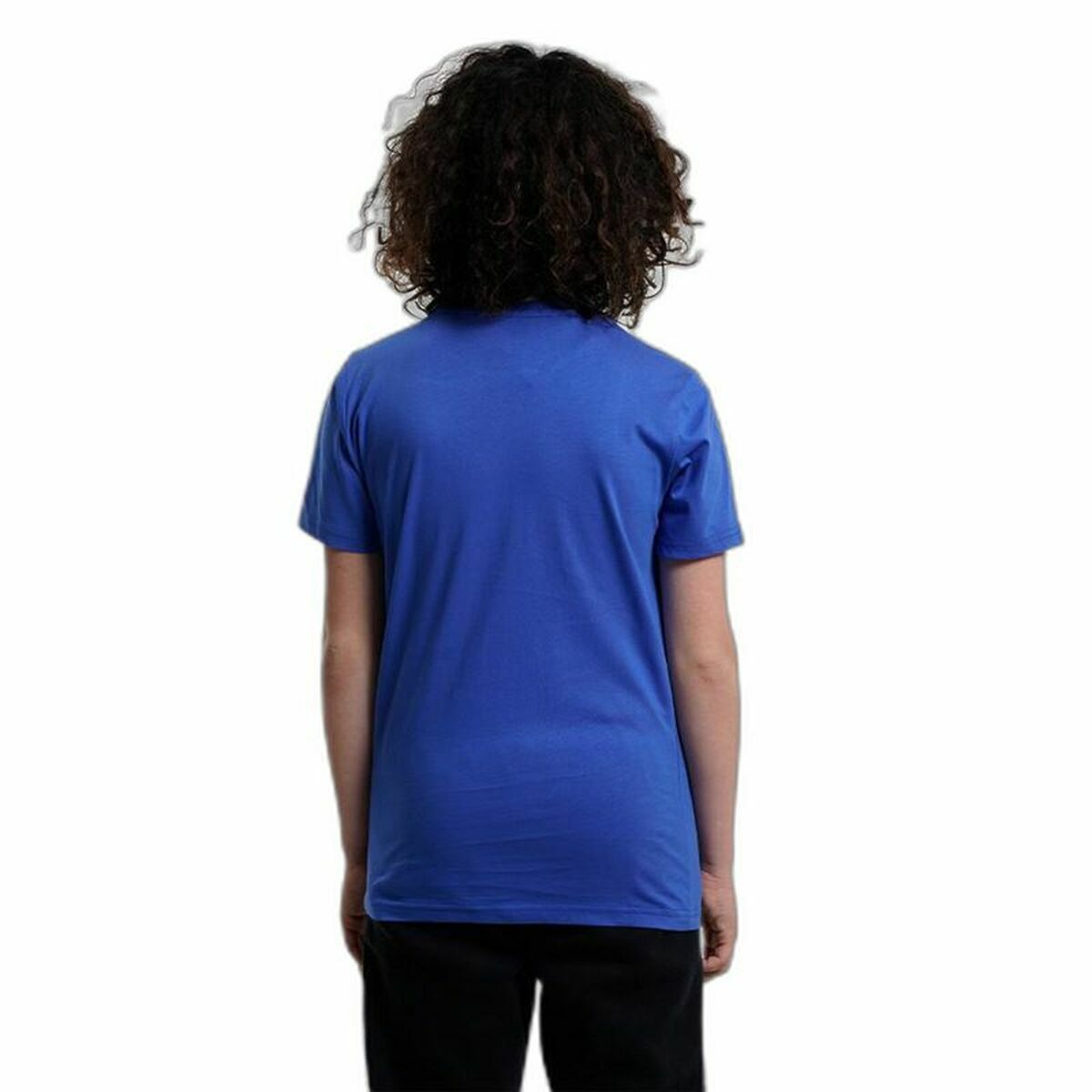 Children’s Short Sleeve T-Shirt Champion Crewneck  Blue-14