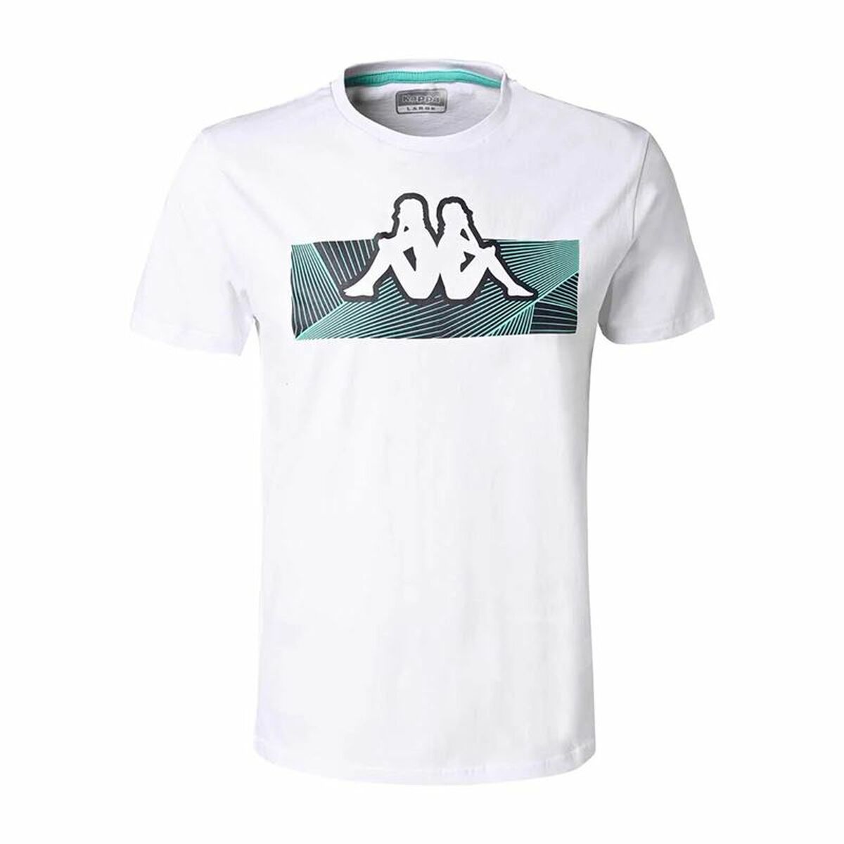 Child's Short Sleeve T-Shirt Kappa Eryx  White-0