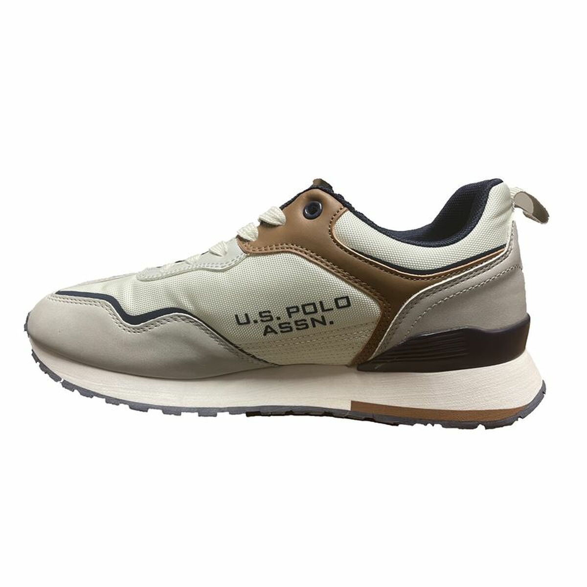 Casual Trainers U.S. Polo Assn. Tabry002M White Beige-0