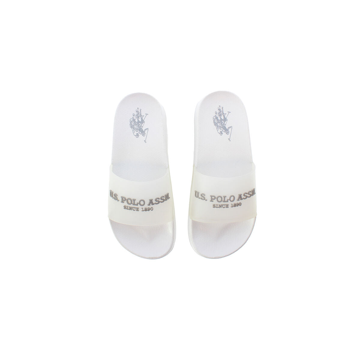 Women's Flip Flops U.S. Polo Assn. AMAMI009 WHI008  White-5