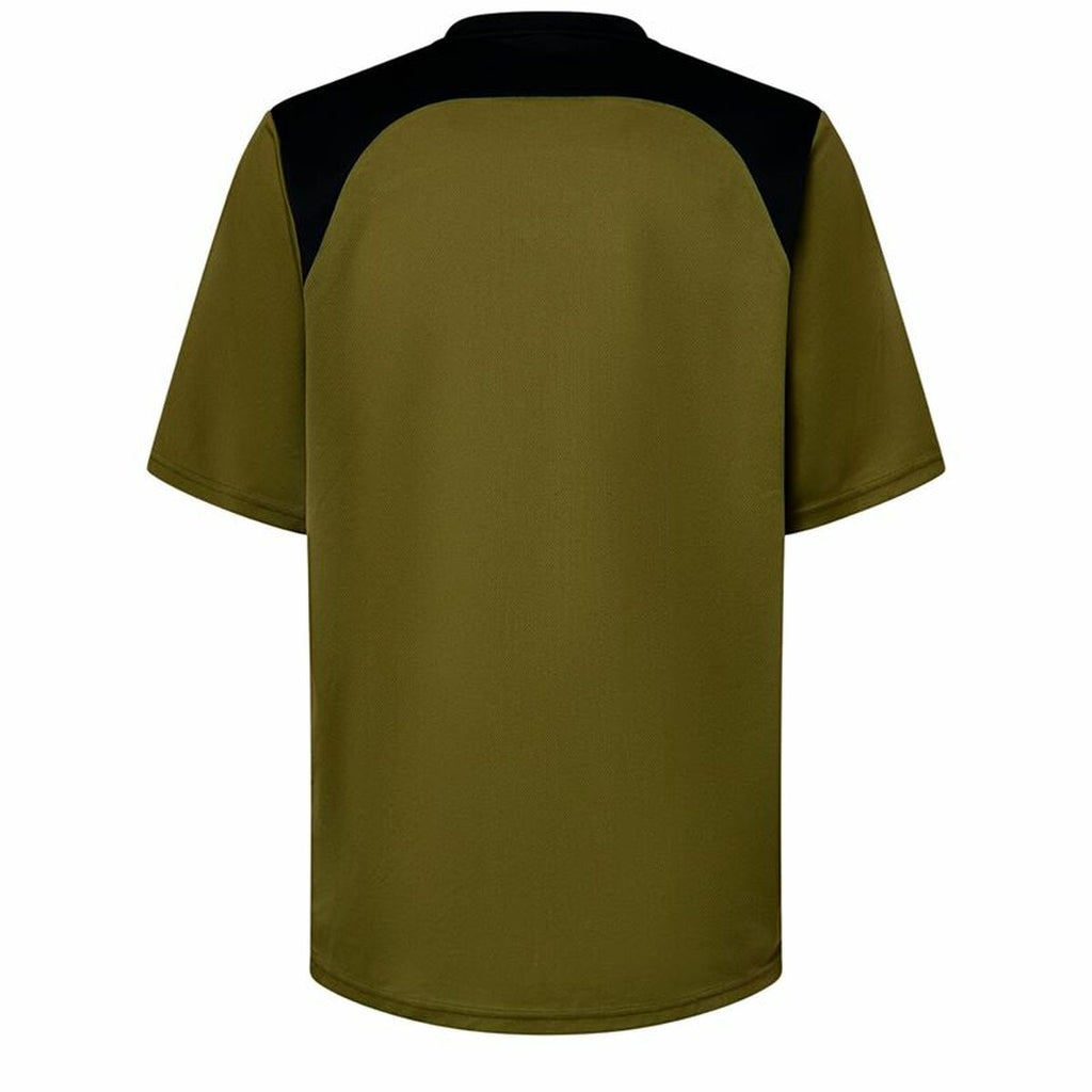 Men’s Short Sleeve T-Shirt Oakley Free Ride SS Green Olive-4
