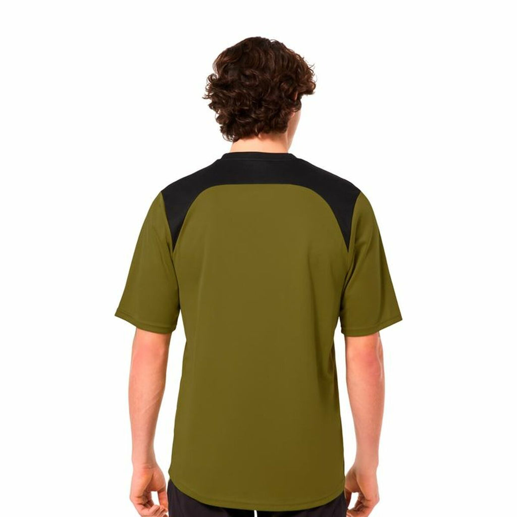 Men’s Short Sleeve T-Shirt Oakley Free Ride SS Green Olive-2