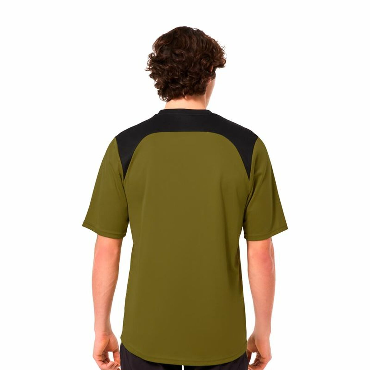 Men’s Short Sleeve T-Shirt Oakley Free Ride SS Green Olive-2