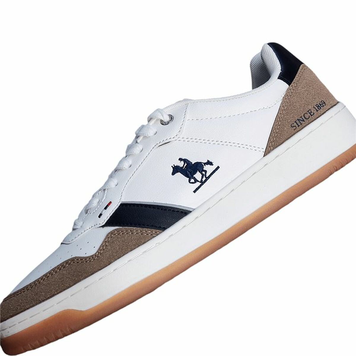 Casual Trainers U.S. Grand Polo Ginnica Mix White-2