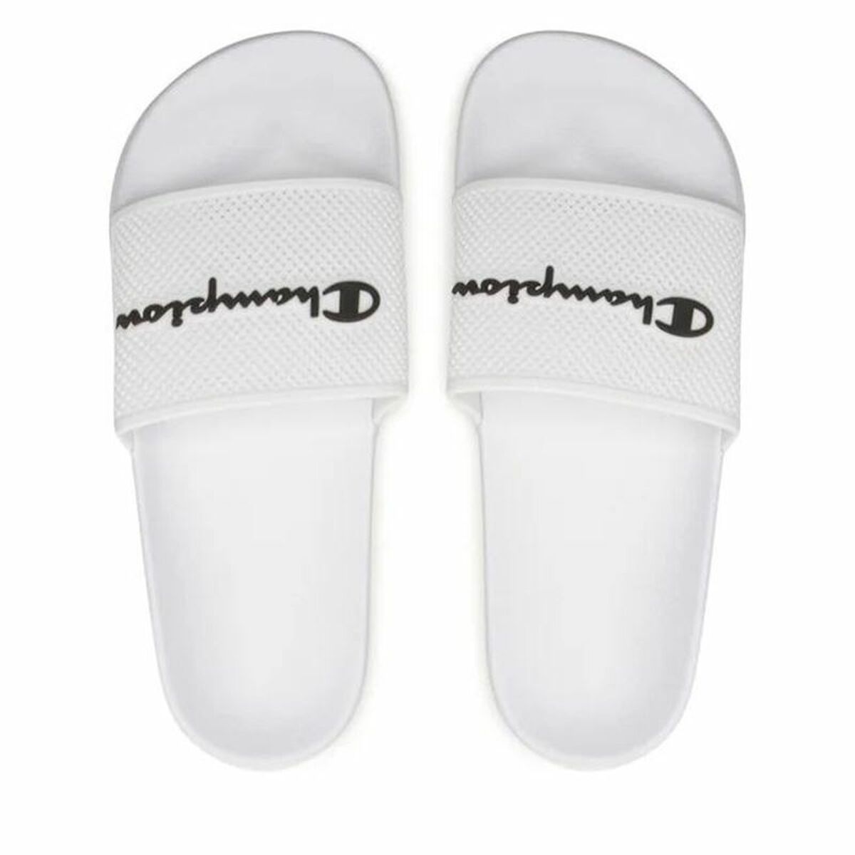 Women's Flip Flops Champion Slide Daytona White-4