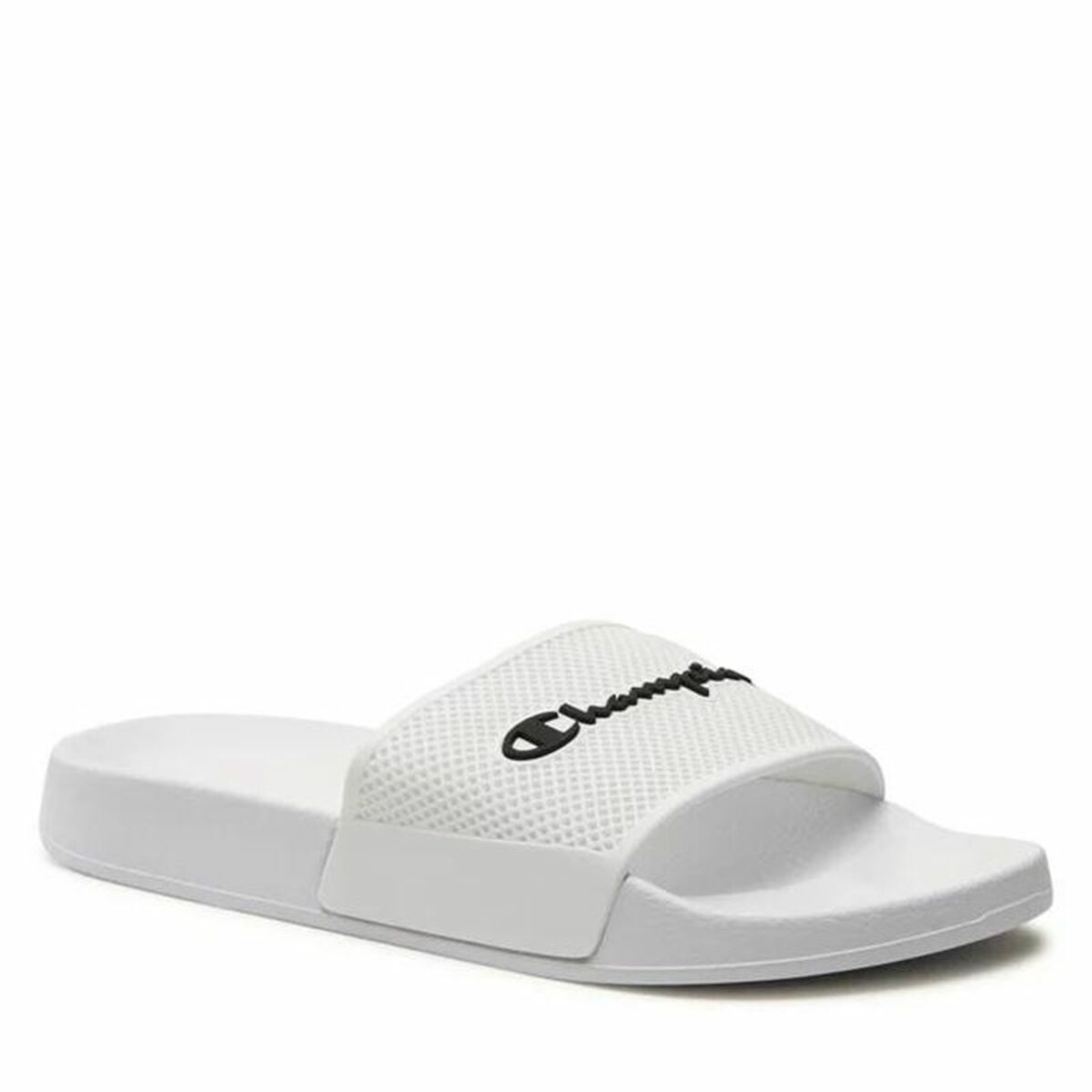 Women's Flip Flops Champion Slide Daytona White-2