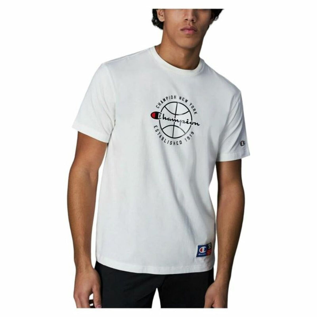 Men’s Short Sleeve T-Shirt Champion Crewneck-1