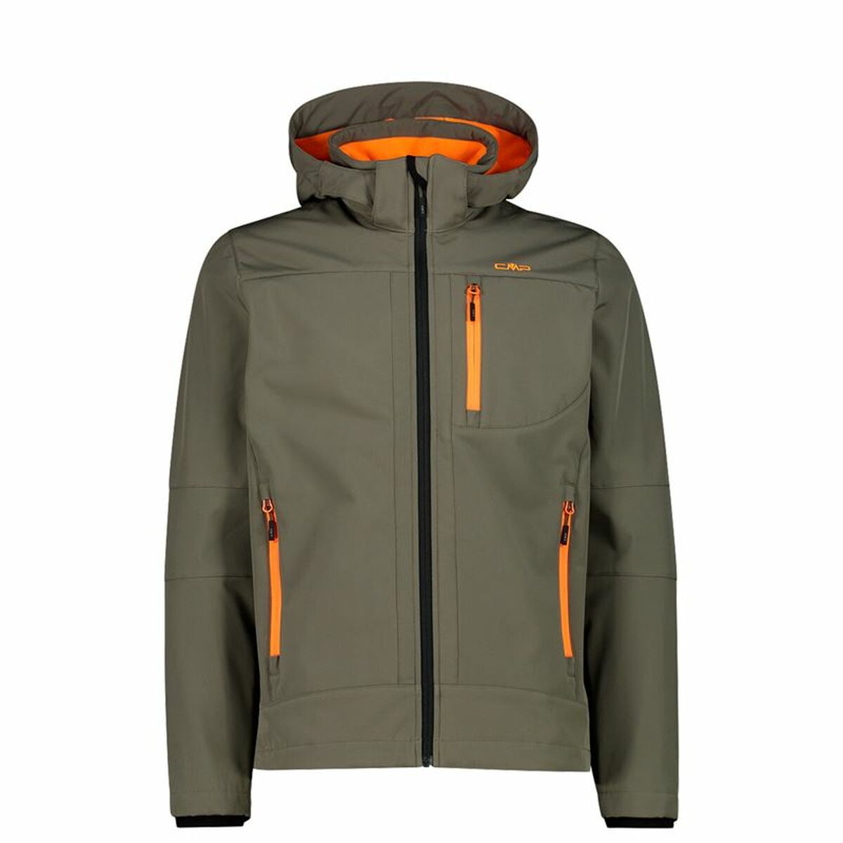 Men's Sports Jacket Campagnolo Zip Olive-0