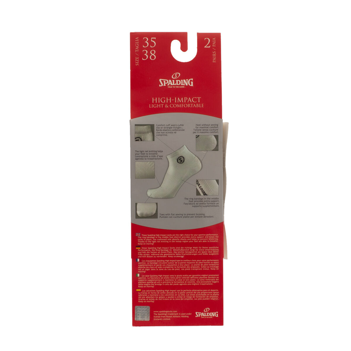 Socks Spalding IMPACT BLANCO C34019-1