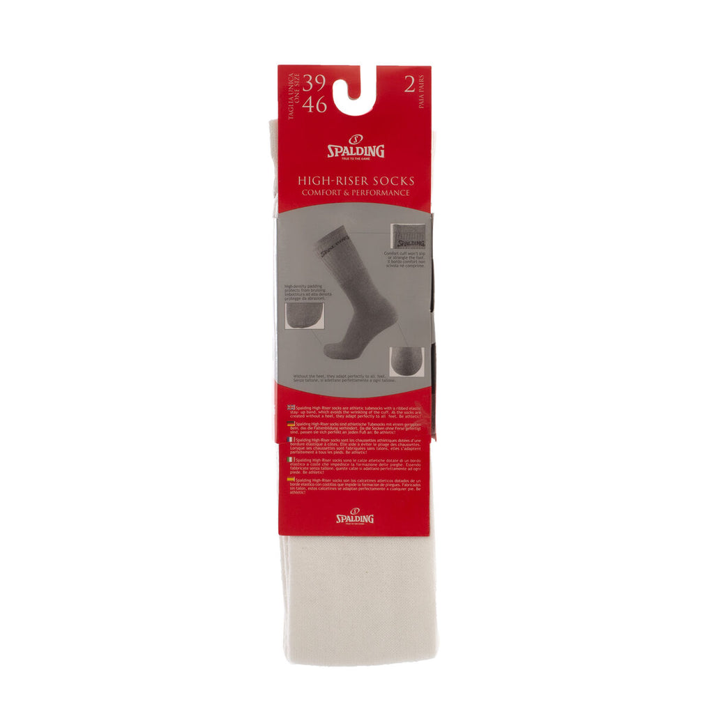 Socks Spalding C34017 CREW White-1