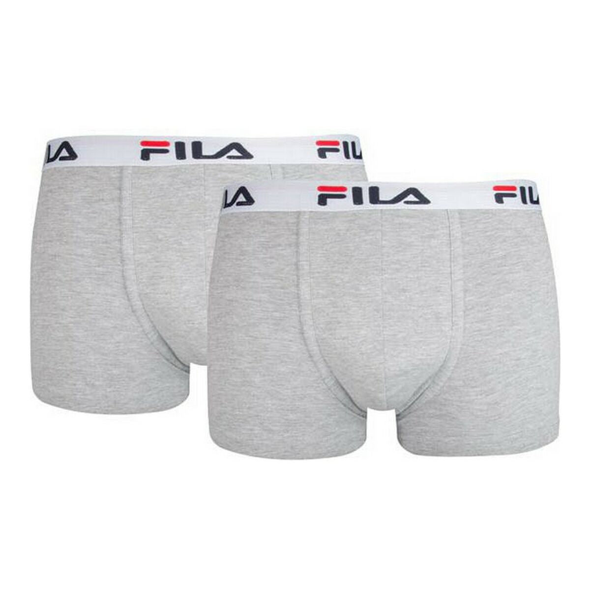 Men's Boxer Shorts Fila Sportswear Grey-0