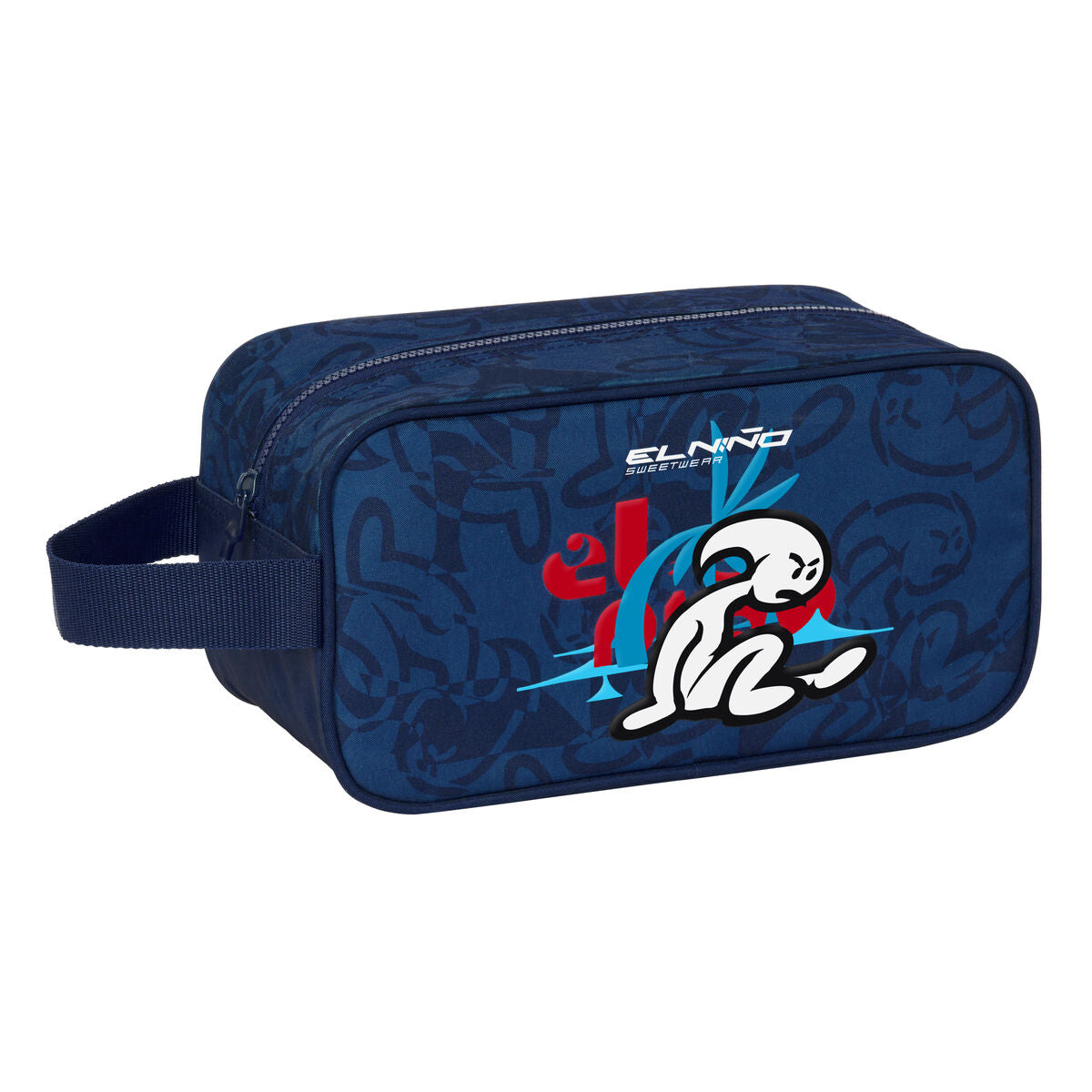 Travel Slipper Holder El Niño Paradise Navy Blue 29 x 15 x 14 cm-0