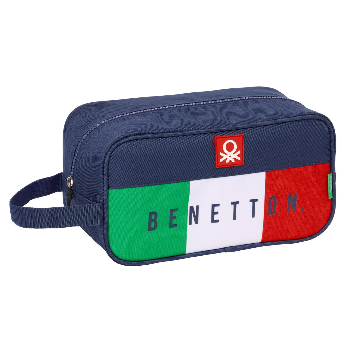 Travel Slipper Holder Benetton Flag Navy Blue 29 x 15 x 14 cm-0