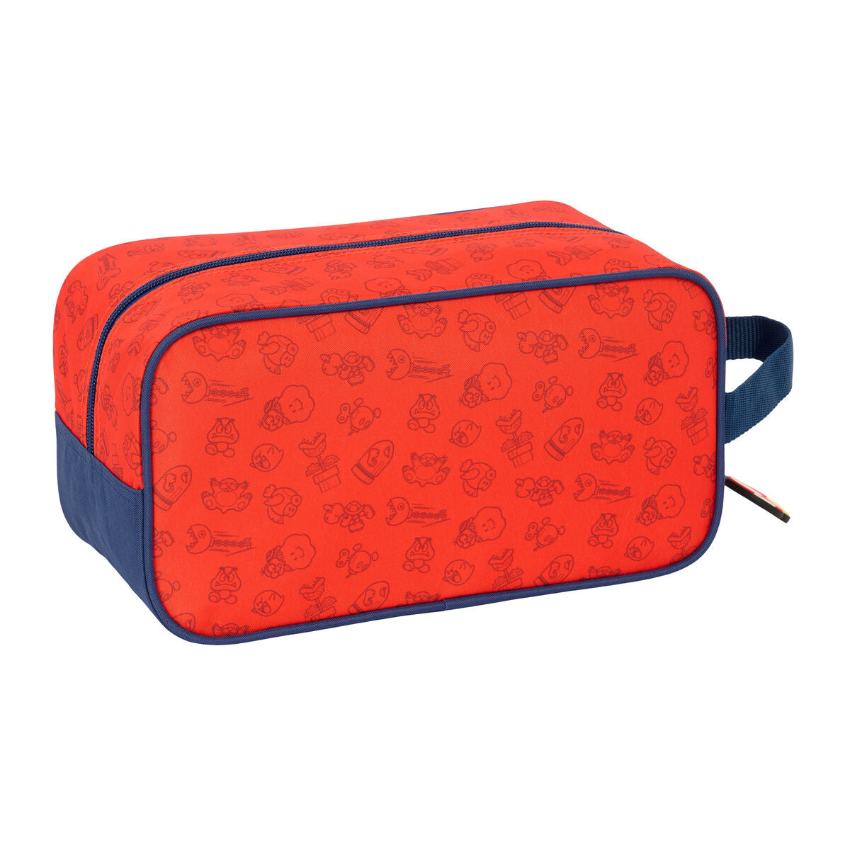 Travel Slipper Holder Super Mario Trick Red Dark blue 29 x 15 x 14 cm-2