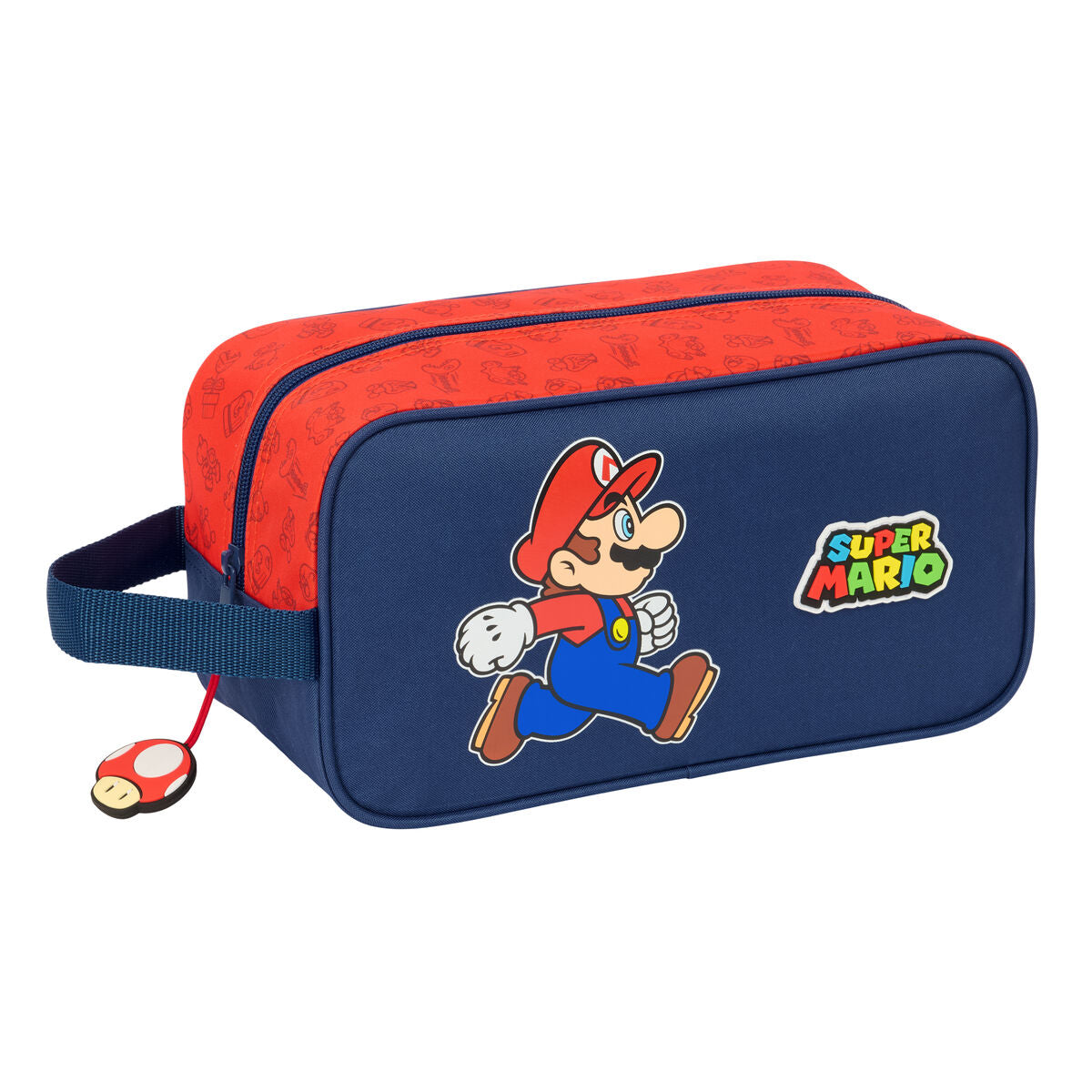 Travel Slipper Holder Super Mario Trick Red Dark blue 29 x 15 x 14 cm-0