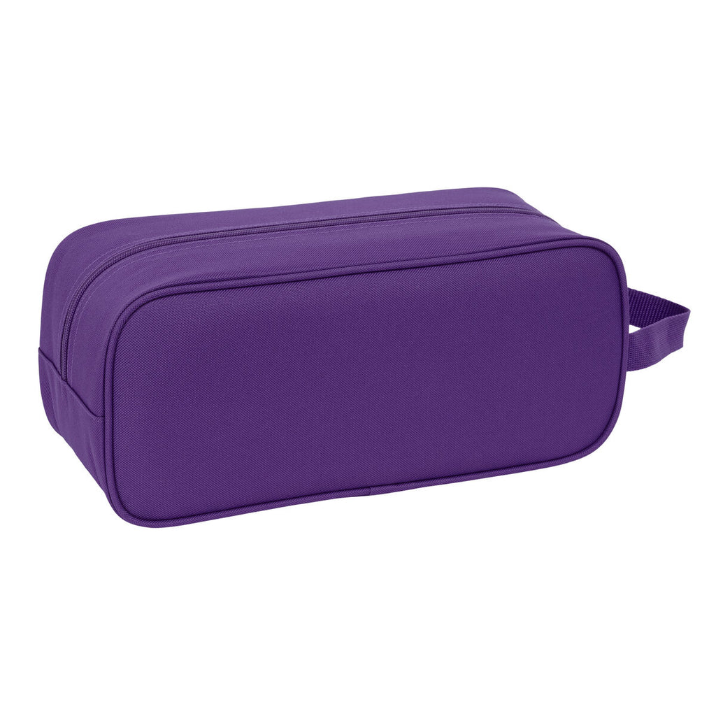 Travel Slipper Holder Real Valladolid C.F. White Purple 34 x 15 x 14 cm-2