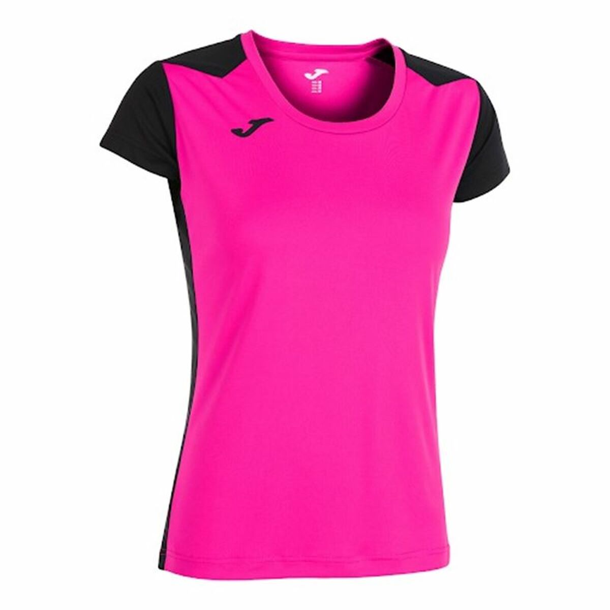 Women’s Short Sleeve T-Shirt Joma Sport Record II Pink-0