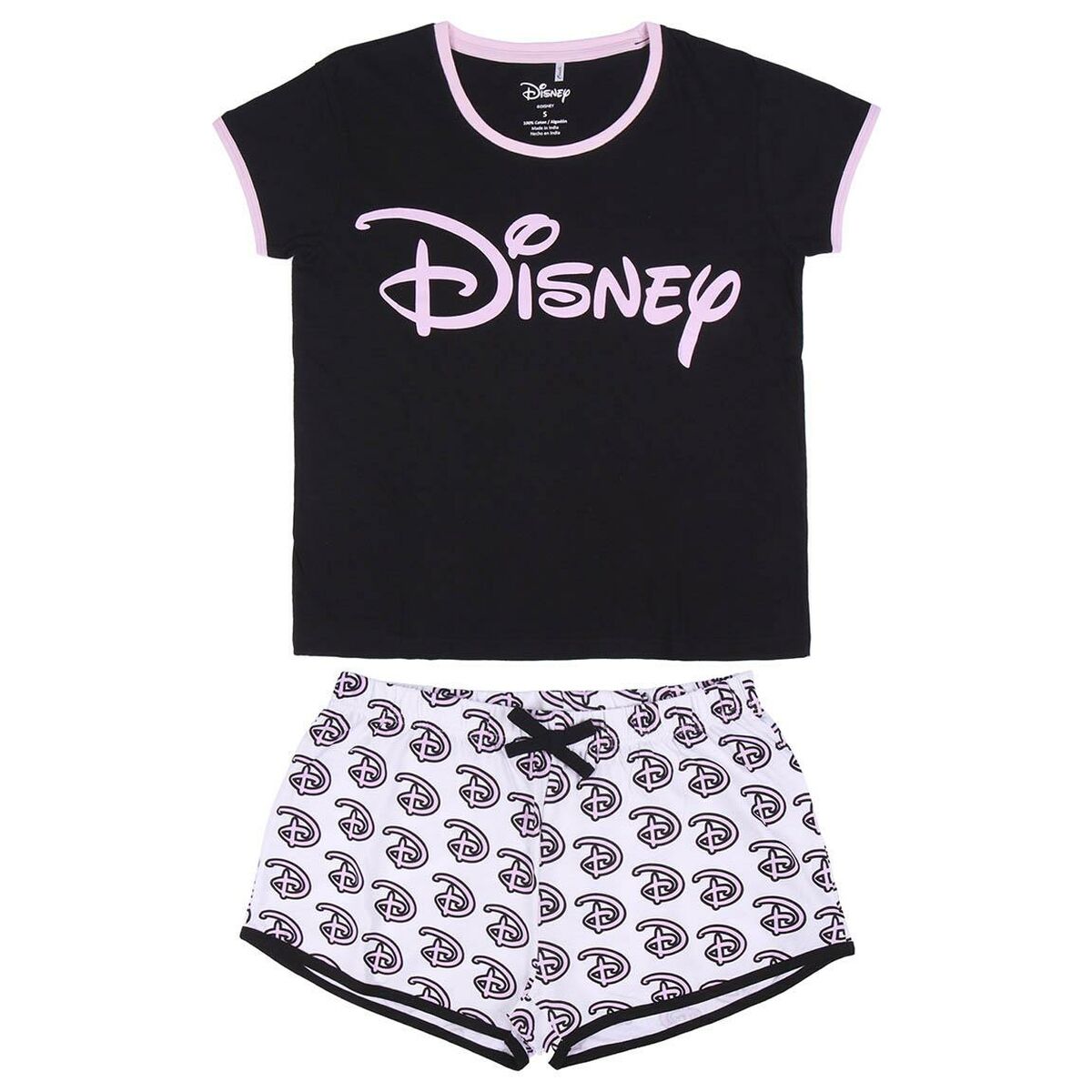 Pyjama Disney Black (Adults)-0