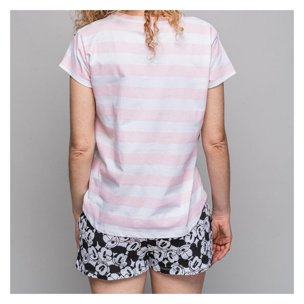 Pyjama Minnie Mouse White (Adults) Lady-2