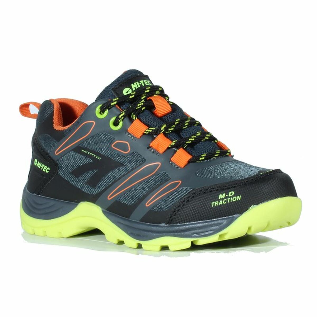 Sports Shoes for Kids Hi-Tec Toubkal Low Waterproof Grey-3